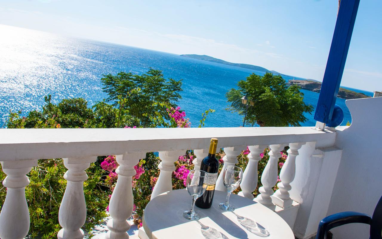 Aparthotel Marisini Sea View Mpatsi Esterno foto